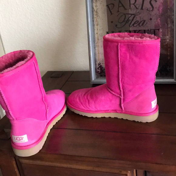 Ugg boots in Magenta Hot Pink flawless - Picture 4 of 8